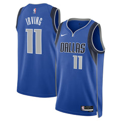 Kyrie Irving Dallas Mavericks Unisex Badge Swingman Replica Jersey for sale Icon Editi- Blue | Nike for sale