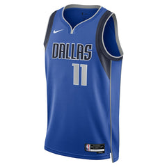 Kyrie Irving Dallas Mavericks Unisex Badge Swingman Replica Jersey for sale Icon Editi- Blue | Nike for sale