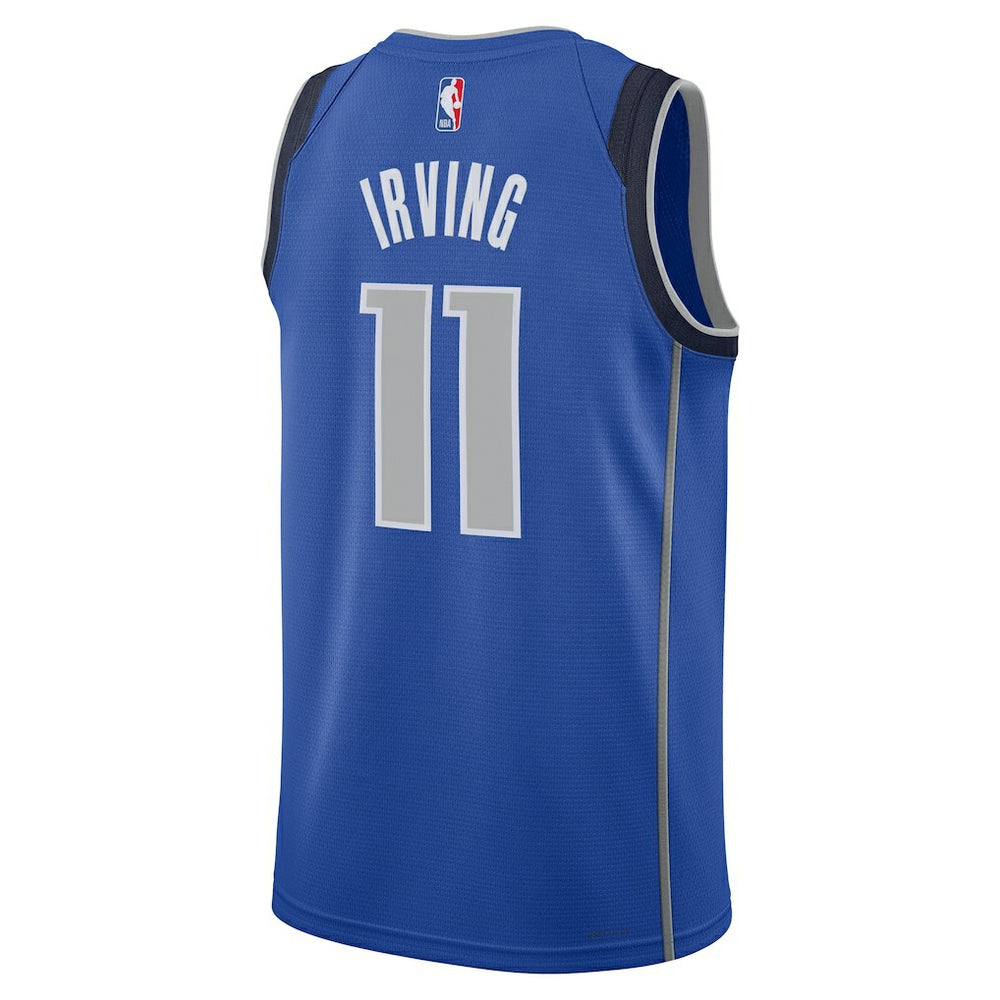 Kyrie Irving Dallas Mavericks Unisex Badge Swingman Replica Jersey for sale Icon Editi- Blue | Nike for sale