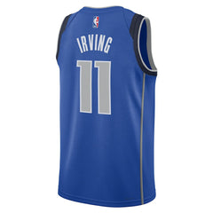 Kyrie Irving Dallas Mavericks Unisex Badge Swingman Replica Jersey for sale Icon Editi- Blue | Nike for sale