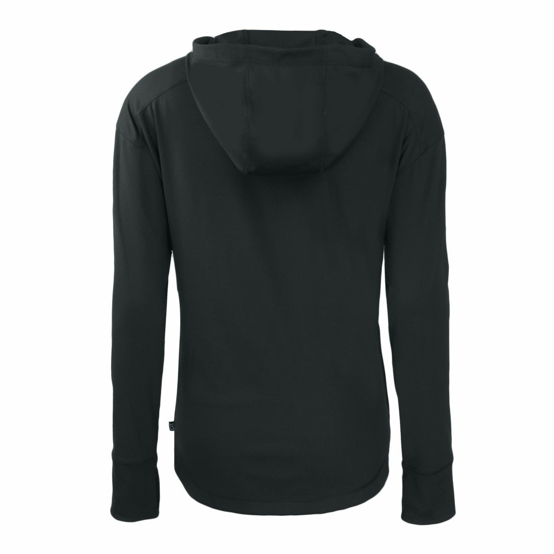 Detroit Lions Cutter & Buck Women's Daybreak Eco Recycled Full-Zip Hoodie Black