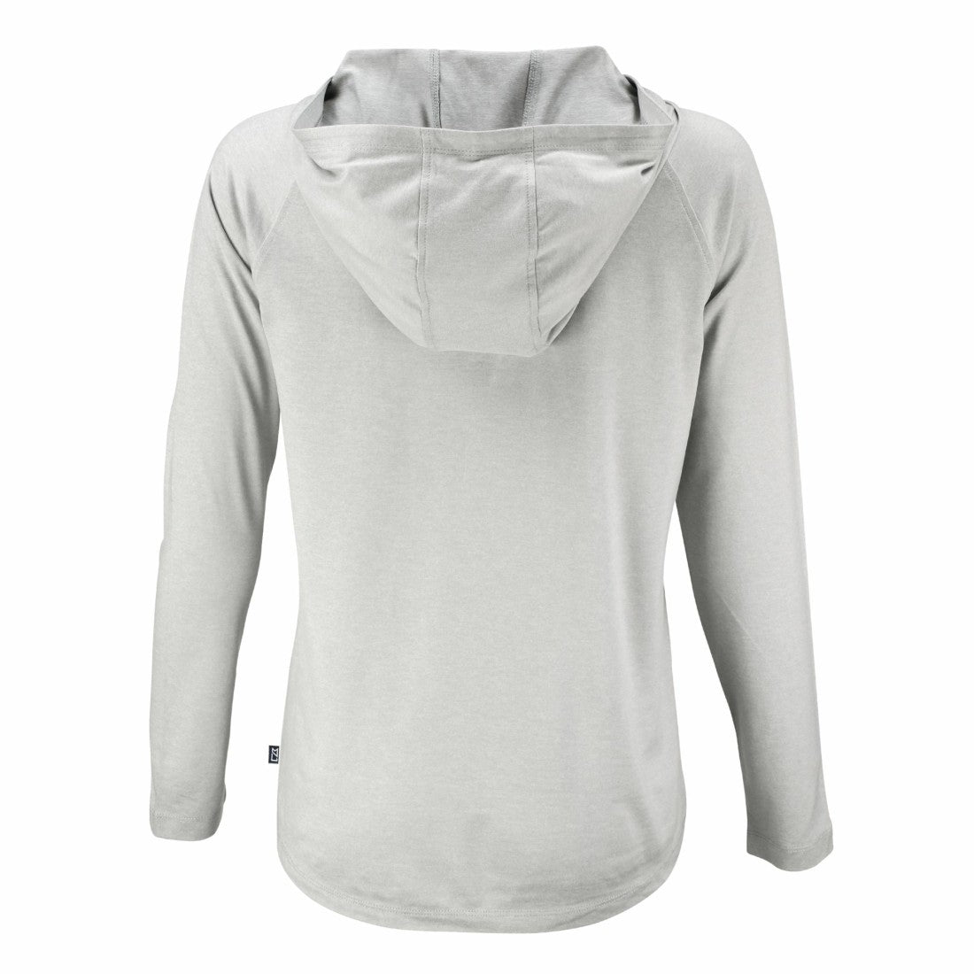 Detroit Lions Cutter & Buck Women's Coastline Epic Comfort Eco Recycled Long Sleeve Hoodie T-Shirt Gray