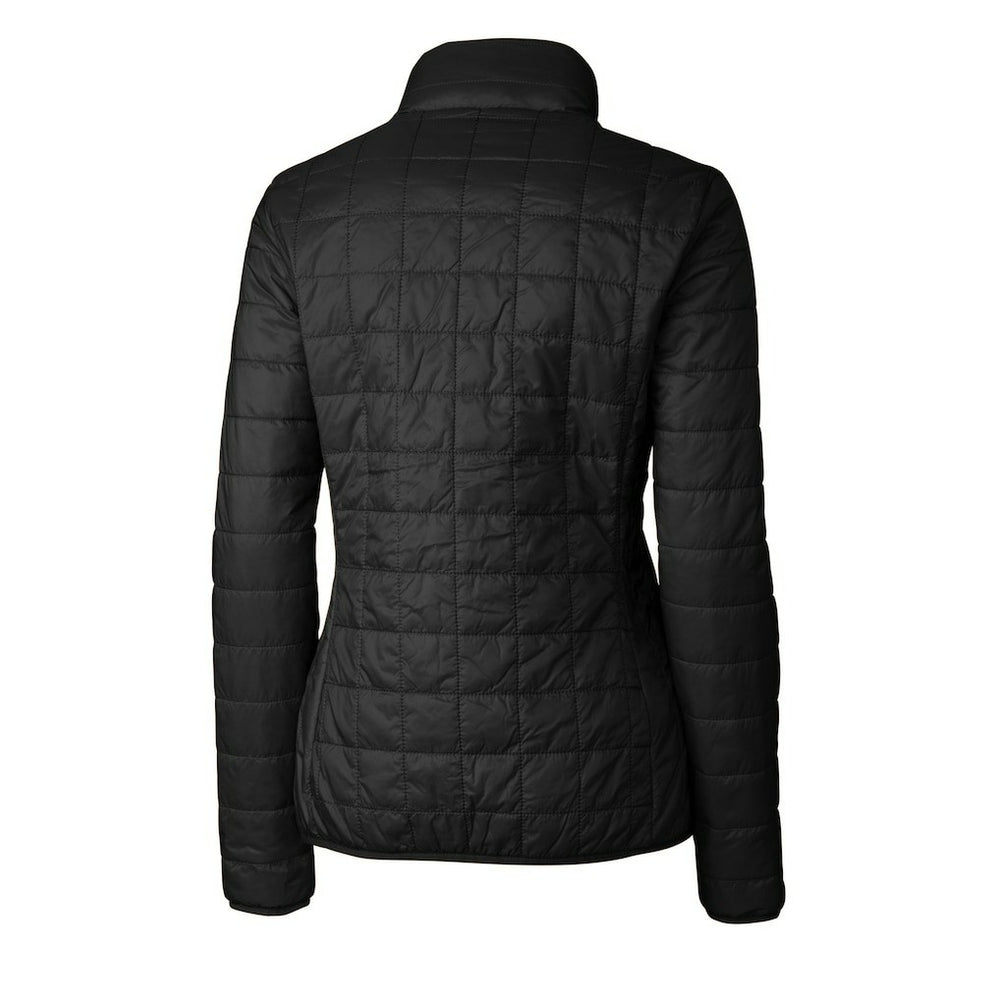 Arizona Cardinals Cutter & Buck Women's Rainier PrimaLoft Eco Insulated Full-Zip Puffer Jacket Black
