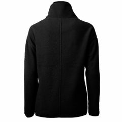 Detroit Lions Cutter & Buck Women's Cascade Eco Sherpa Fleece Half-Zip Jacket Black