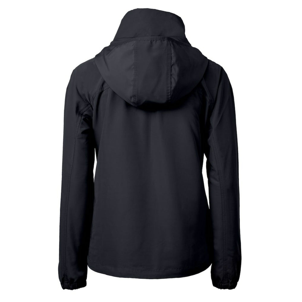 Baltimore Ravens Cutter & Buck Women's Charter Eco Recycled Full-Zip Hoodie Jacket Black