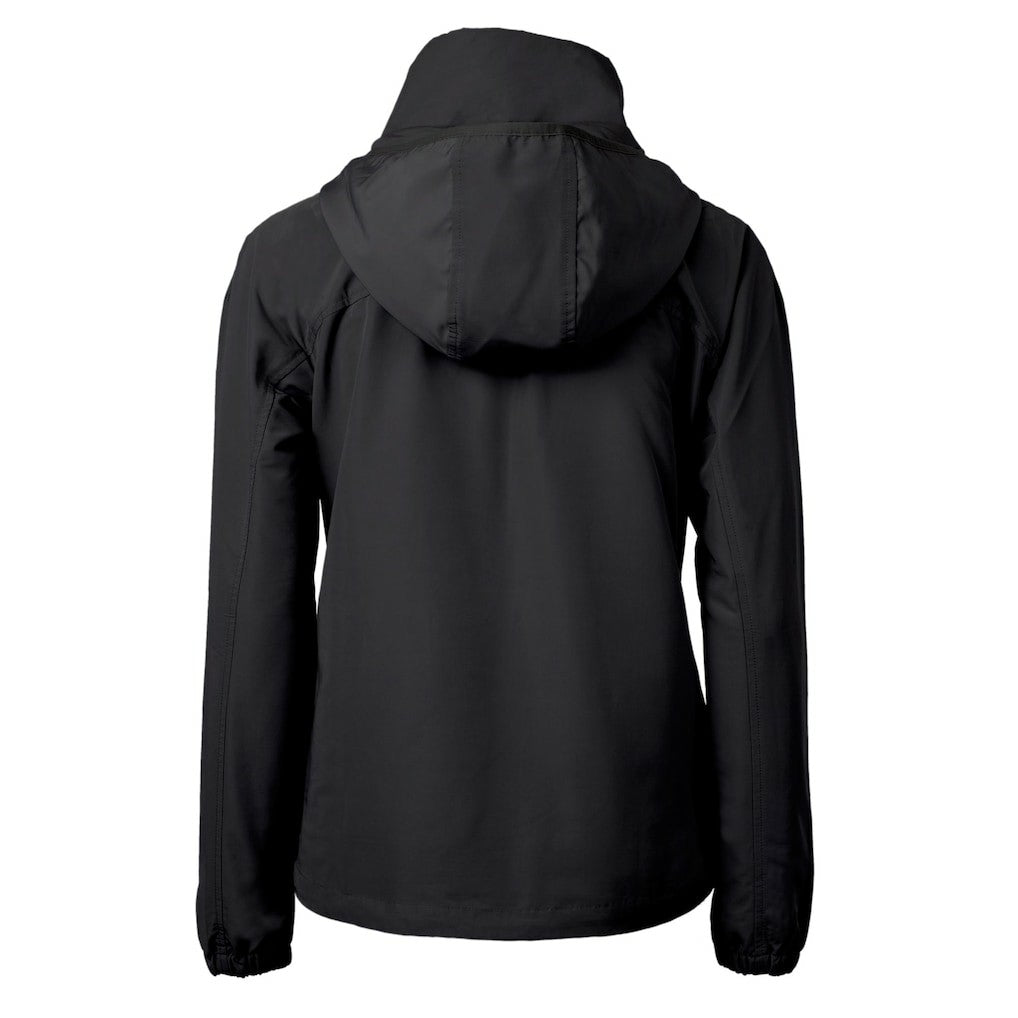Buffalo Bills Cutter & Buck Women's Charter Eco Recycled Half-Zip Hoodie Anorak Jacket Black