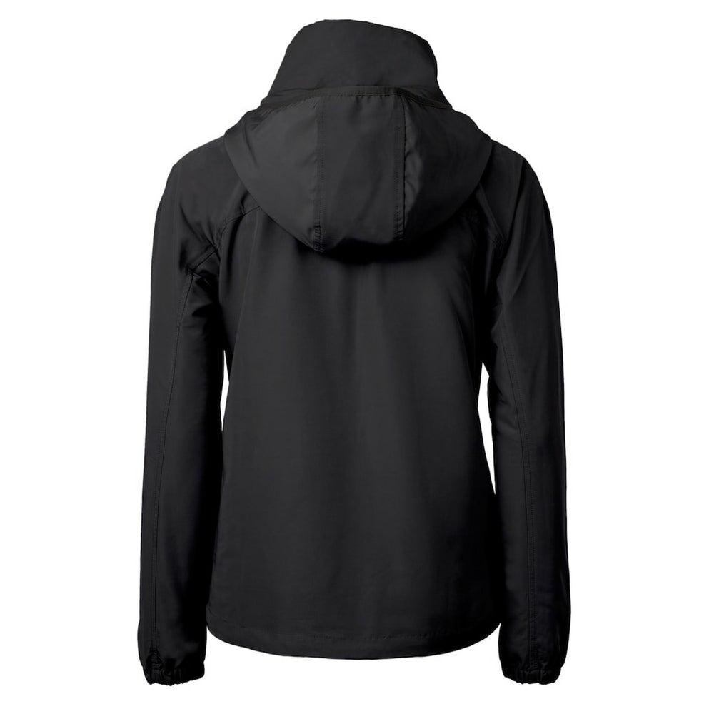 Buffalo Bills Cutter & Buck Women's Charter Eco Recycled Half-Zip Hoodie Anorak Jacket Black