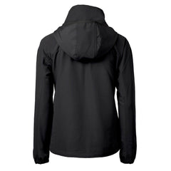 Buffalo Bills Cutter & Buck Women's Charter Eco Recycled Half-Zip Hoodie Anorak Jacket Black