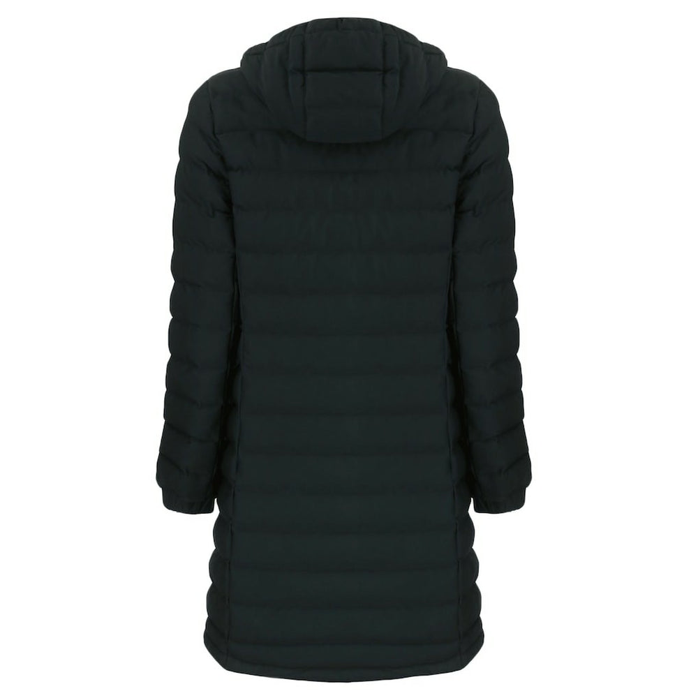 Buffalo Bills Cutter & Buck Women's Mission Ridge Repreve Eco Insulated Full-Zip Hoodie Long Puffer Jacket Black