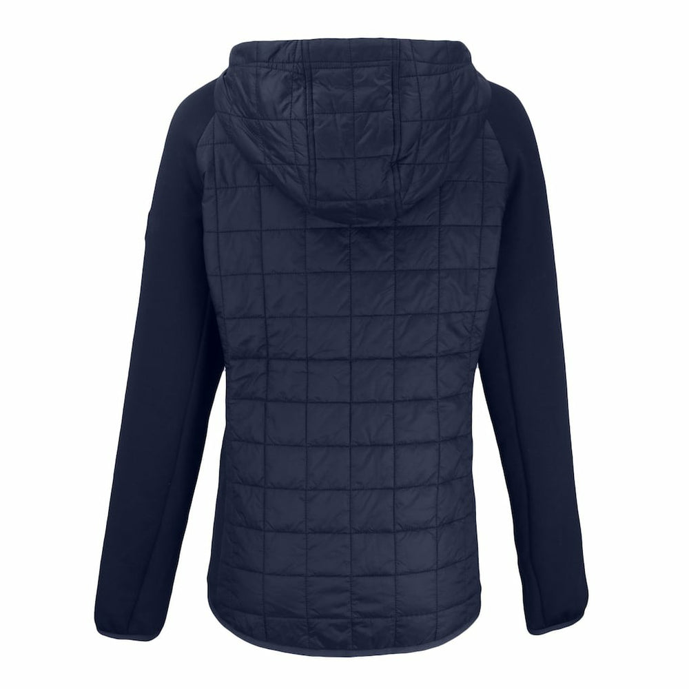 Chicago Bears Cutter & Buck Women's Rainier PrimaLoft Eco Hybrid Full-Zip Hoodie Jacket Navy