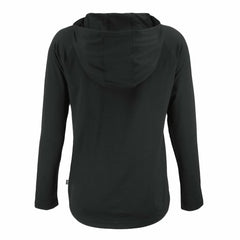 Pittsburgh Steelers Cutter & Buck Women's Coastline Epic Comfort Eco Recycled Long Sleeve Hoodie T-Shirt Black