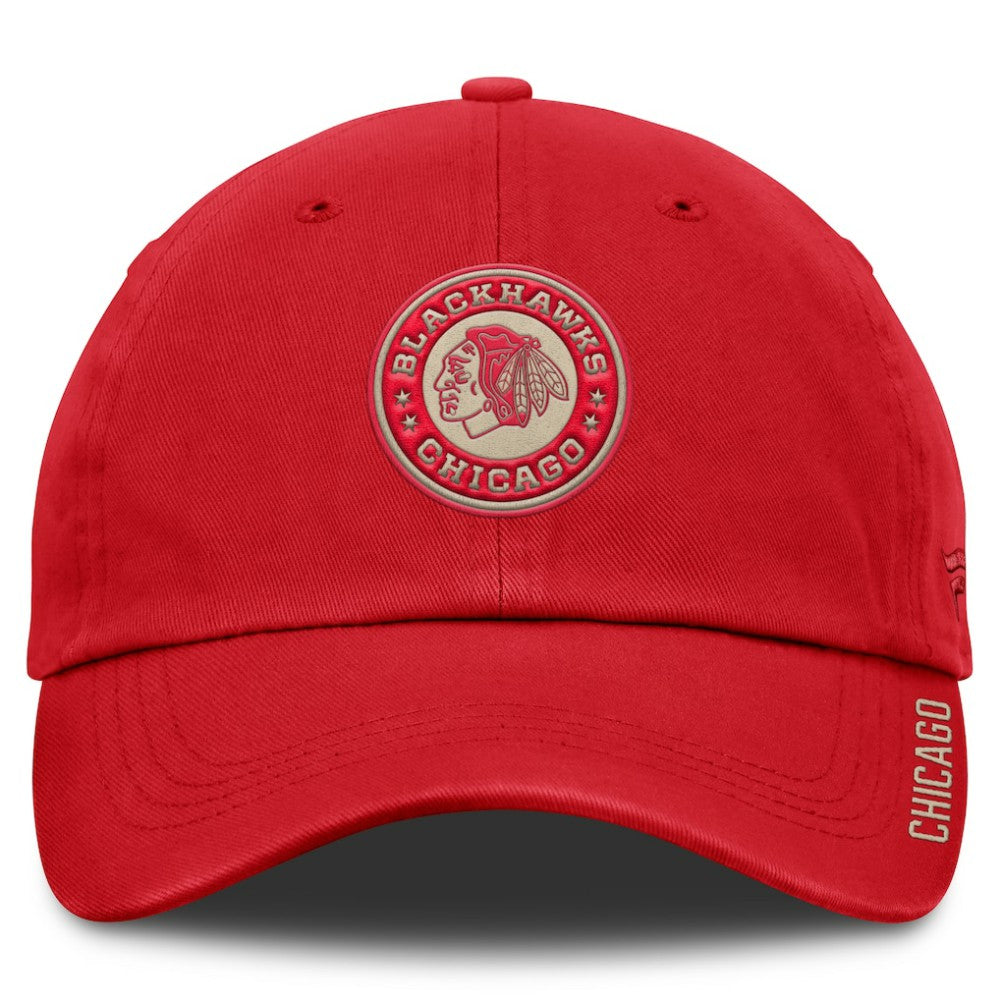 Chicago Blackhawks Fanatics Women's 2025 NHL Winter Classic Adjustable Hat - Red - NHL 201700109