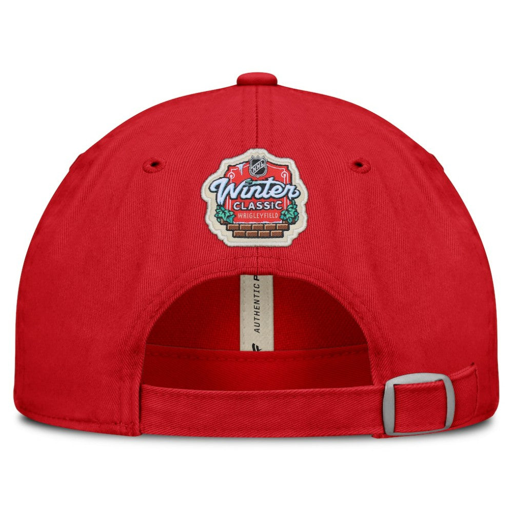 Chicago Blackhawks Fanatics Women's 2025 NHL Winter Classic Adjustable Hat - Red - NHL 201700109