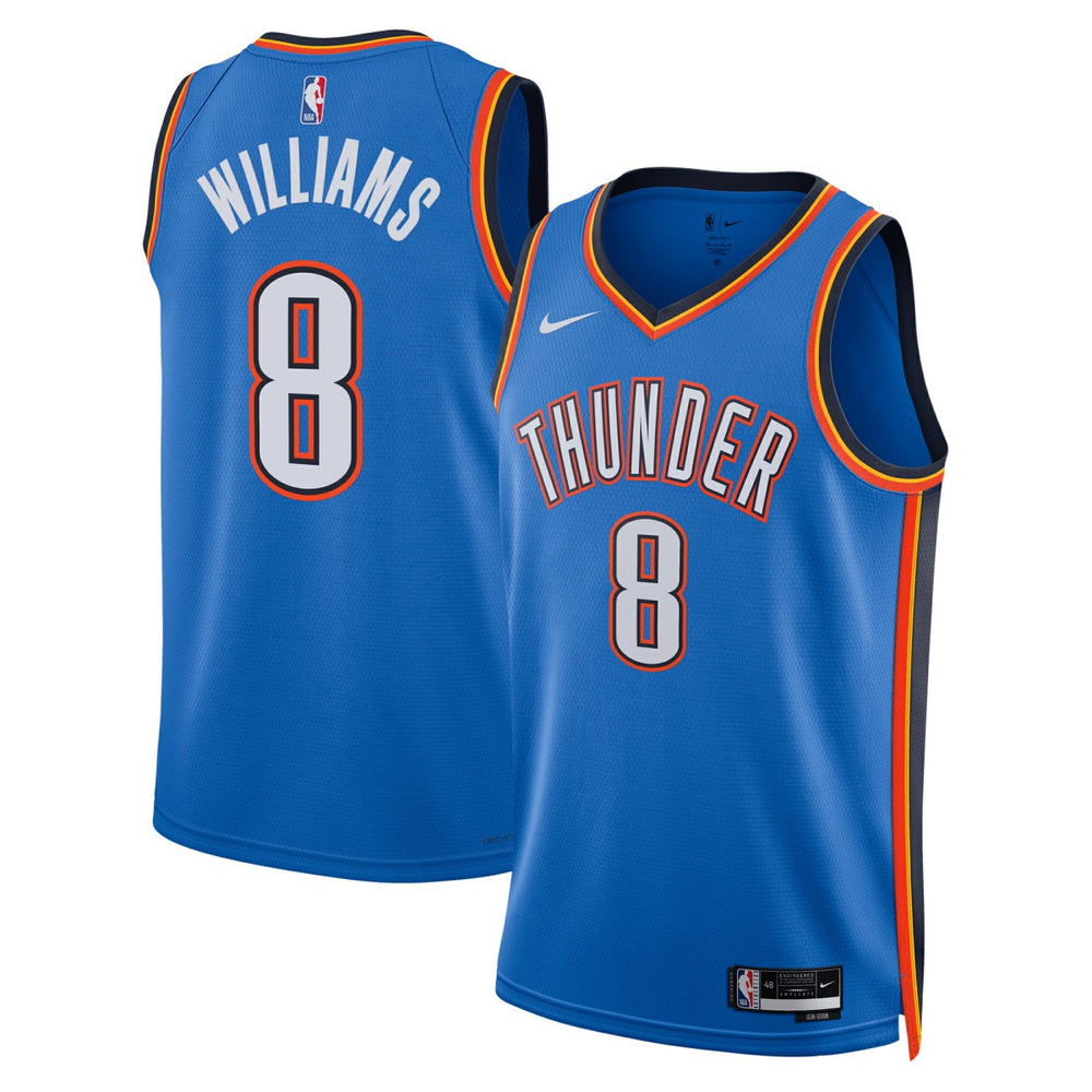 Jalen Williams Oklahoma City Thunder Unisex Swingman Replica Jersey Icon Edition Blue | Nike online