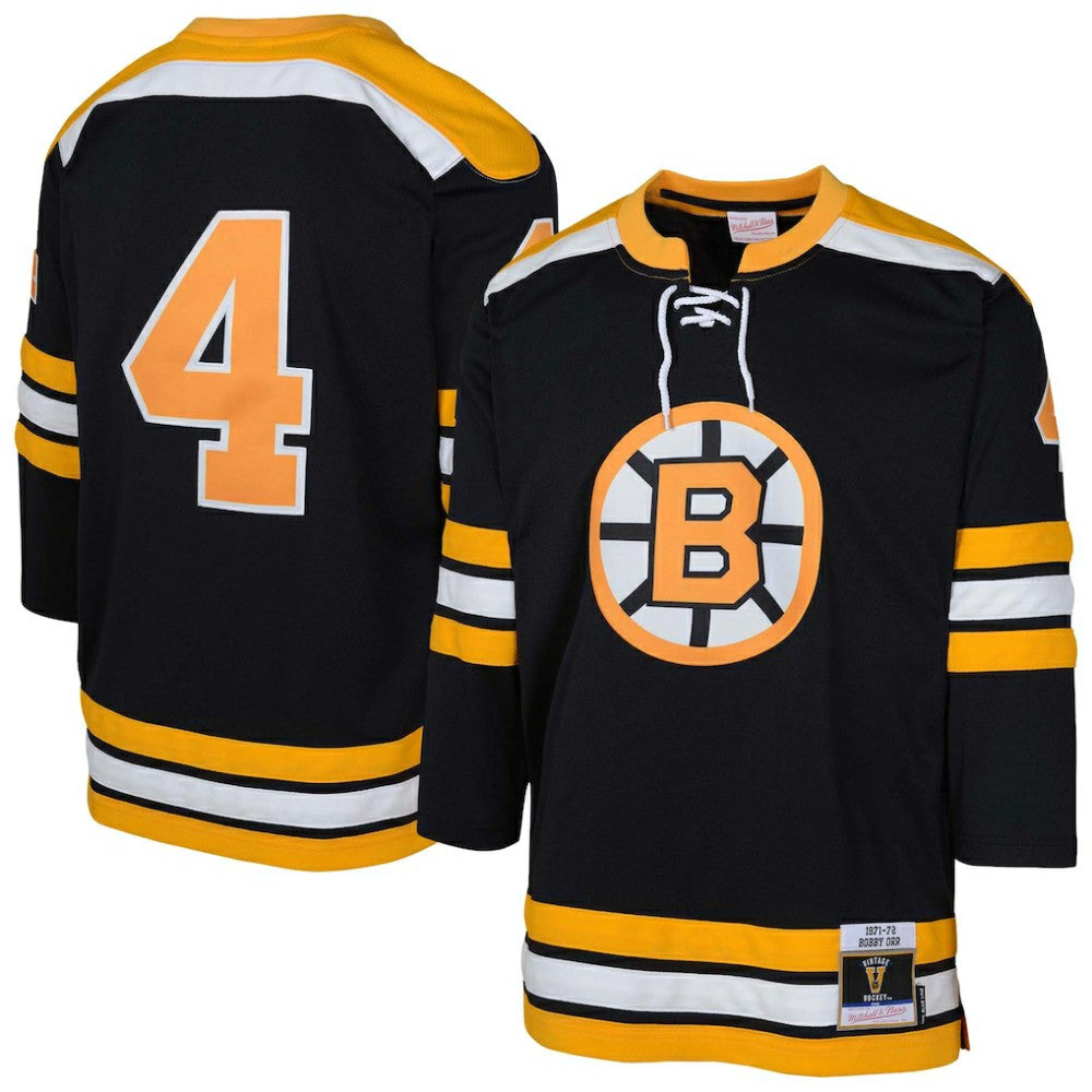 Bobby Orr Boston Bruins Mitchell & Ness Youth  Power Play Player Jersey - Black - NHL 201700172