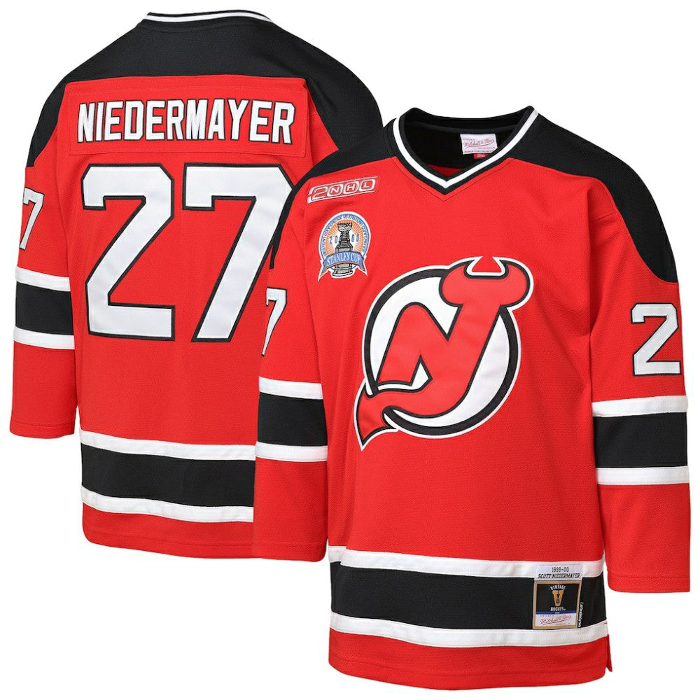 Scott Niedermayer New Jersey Devils Mitchell & Ness Youth  1999/00 Power Play Player Jersey - Red - NHL 201700175