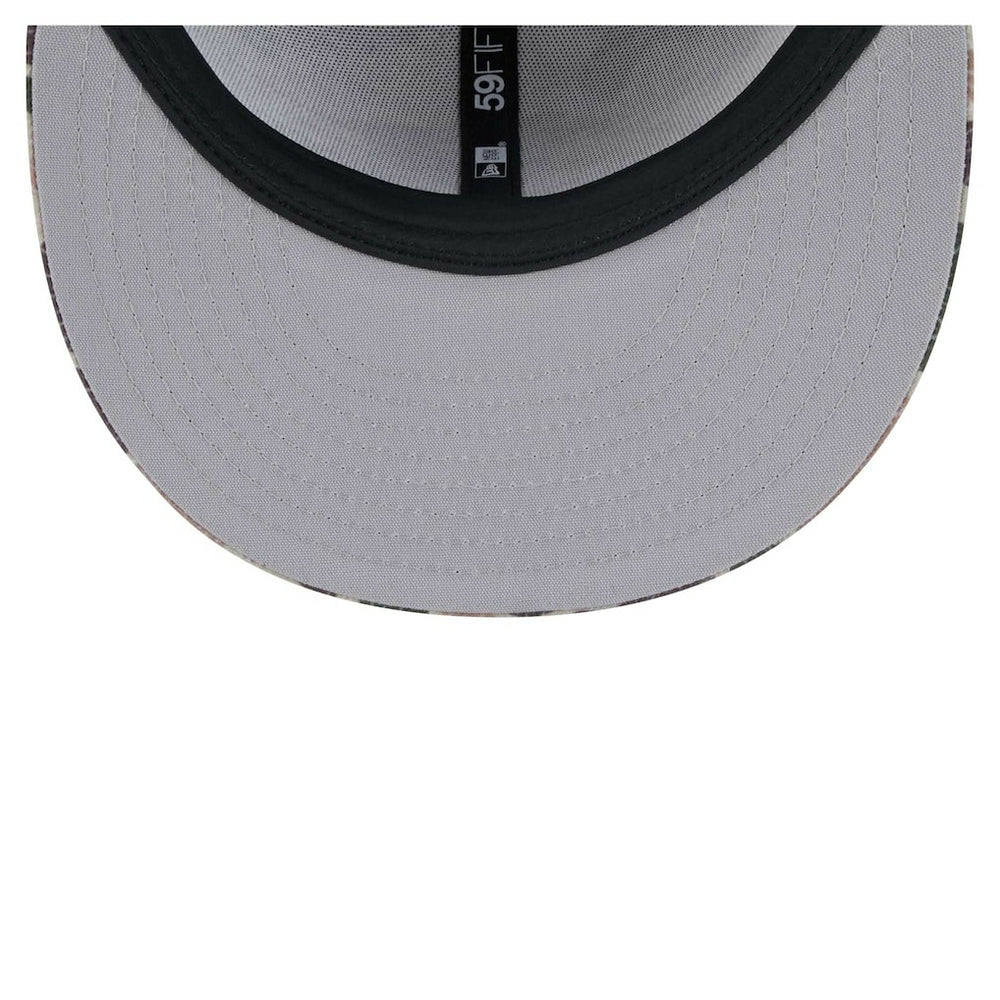 Los Angeles Chargers New Era Geo Camo 59FIFTY Fitted Hat