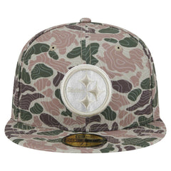 Pittsburgh Steelers New Era Geo Camo 59FIFTY Fitted Hat