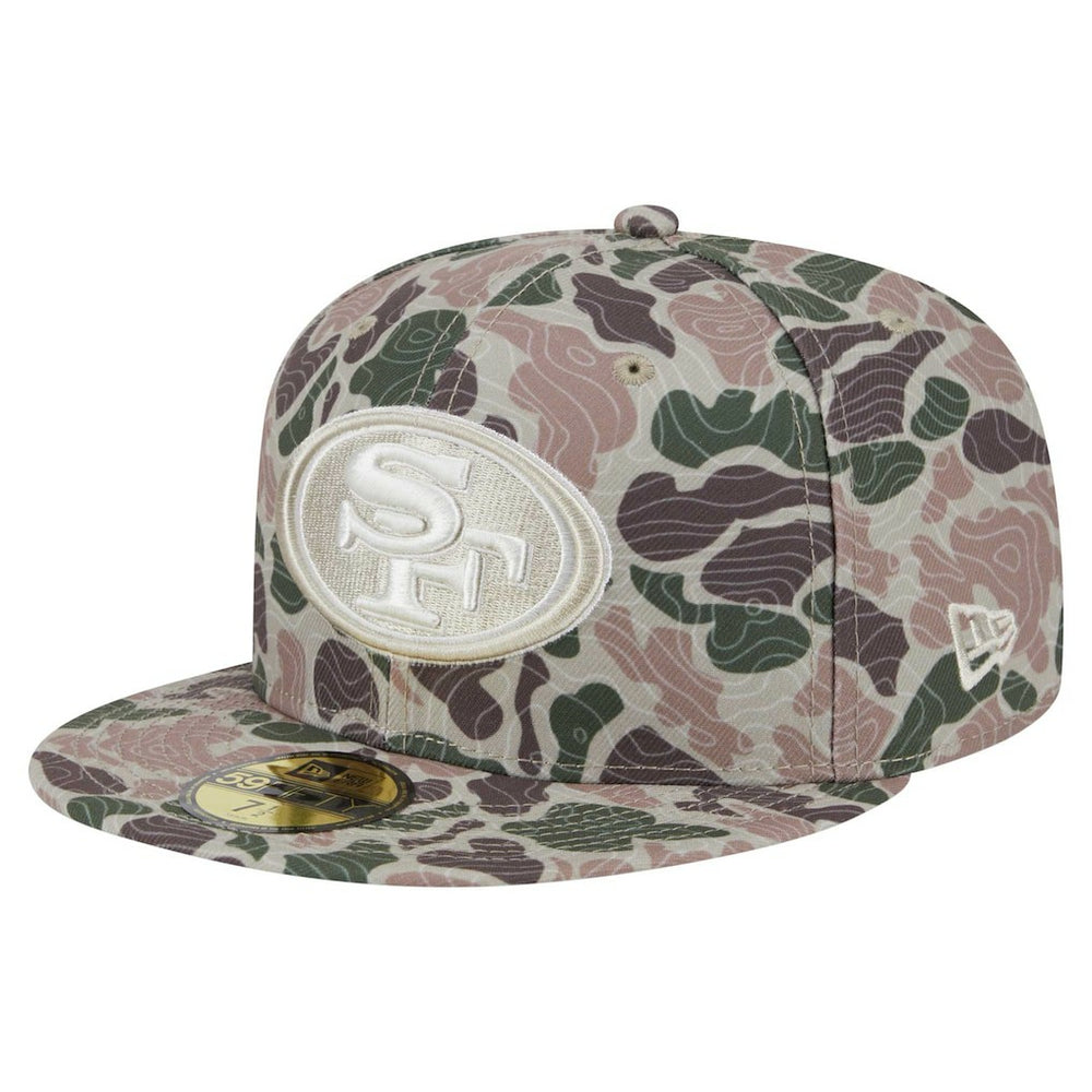 San Francisco 49ers New Era Geo Camo 59FIFTY Fitted Hat