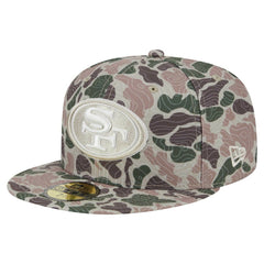 San Francisco 49ers New Era Geo Camo 59FIFTY Fitted Hat