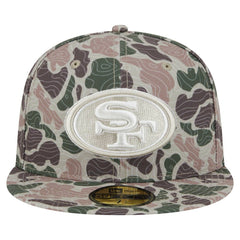 San Francisco 49ers New Era Geo Camo 59FIFTY Fitted Hat