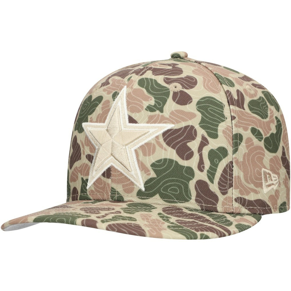 Dallas Cowboys New Era Geo Camo 59FIFTY Fitted Hat