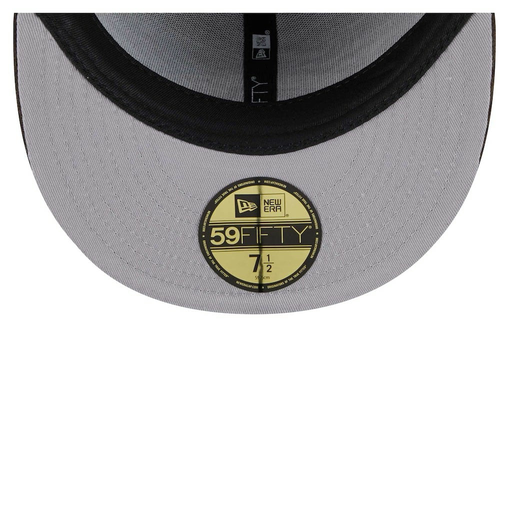 Miami Dolphins New Era Choco Cord 59FIFTY Fitted Hat Brown
