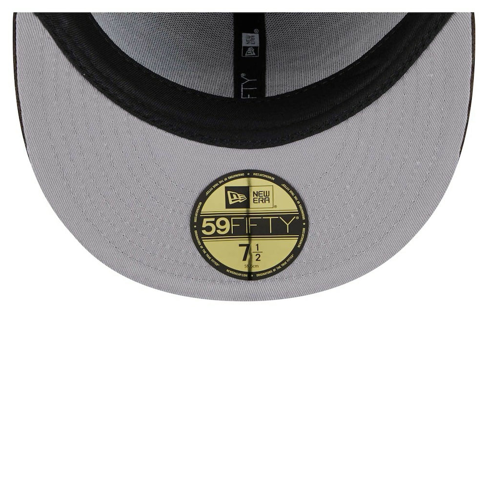 Miami Dolphins New Era Choco Cord 59FIFTY Fitted Hat Brown