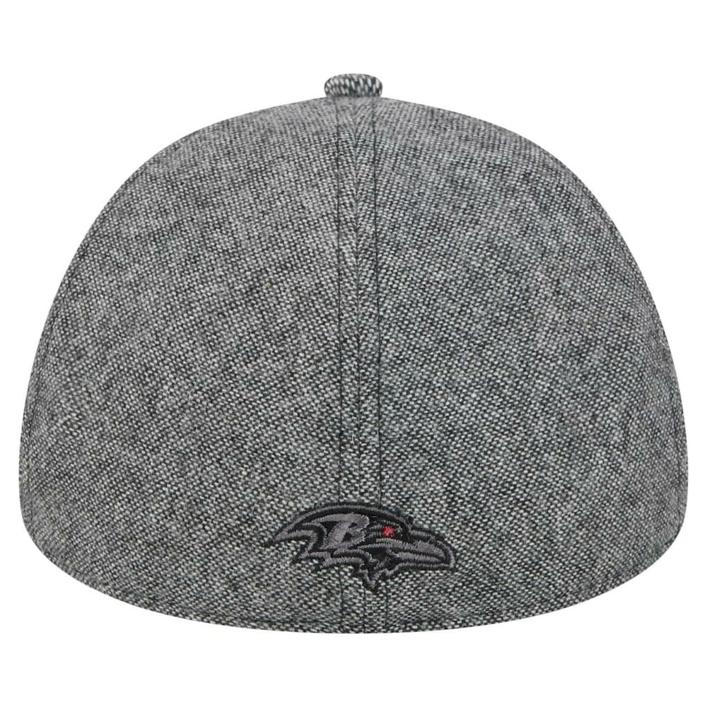 Baltimore Ravens New Era Peaky Duckbill Fitted Hat Gray