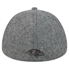 Baltimore Ravens New Era Peaky Duckbill Fitted Hat Gray