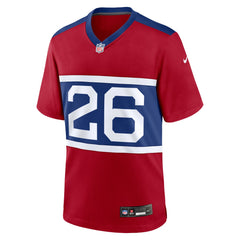 Nike Devin Singletary New York Giants Youth Game Jersey Red