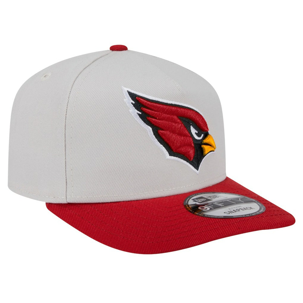 Arizona Cardinals New Era Decent 9FIFTY A-Frame Snapback Hat Stone