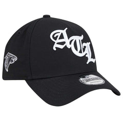 Atlanta Falcons New Era Mystic 9FORTY A-Frame Adjustable Hat Black