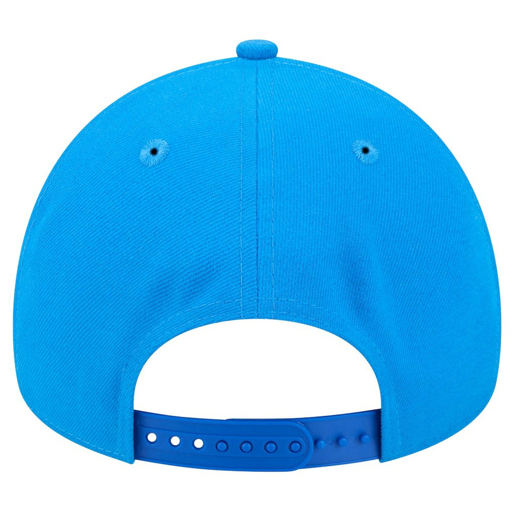 Detroit Lions New Era Mystic 9FORTY A-Frame Adjustable Hat Blue
