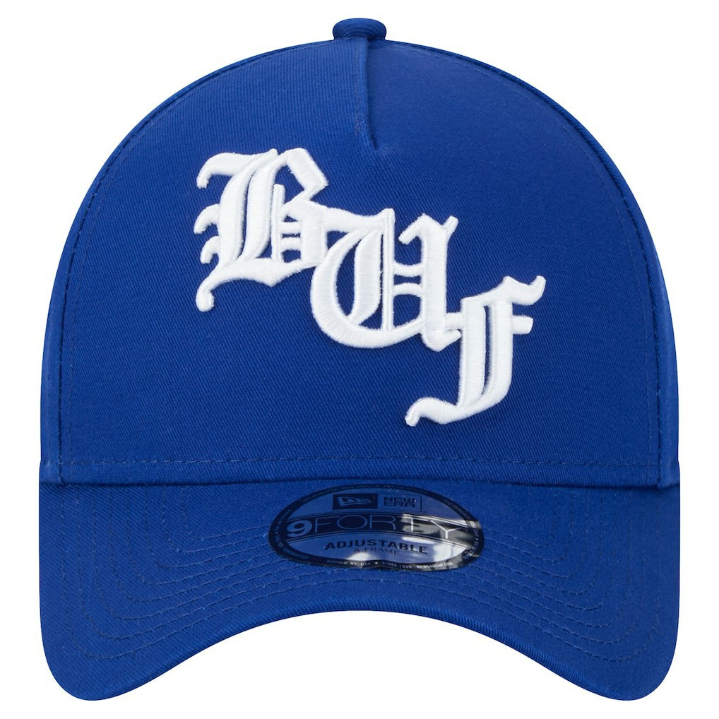 Buffalo Bills New Era Mystic 9FORTY A-Frame Adjustable Hat Royal
