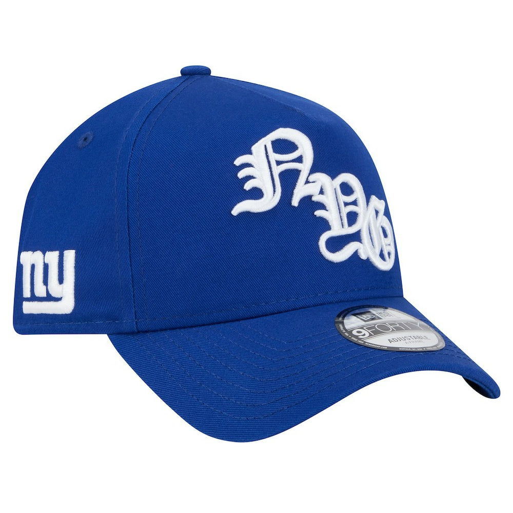New York Giants New Era Mystic 9FORTY A-Frame Adjustable Hat Royal