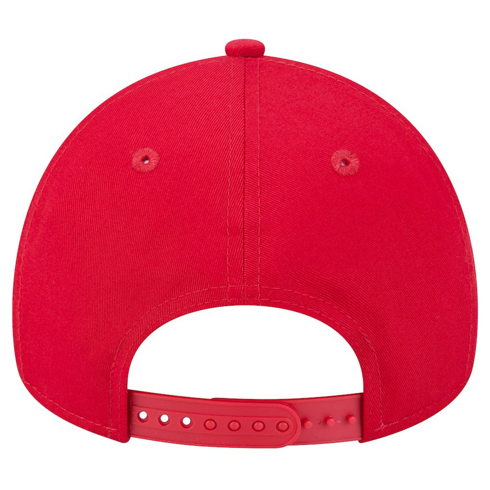 San Francisco 49ers New Era Mystic 9FORTY A-Frame Adjustable Hat Scarlet
