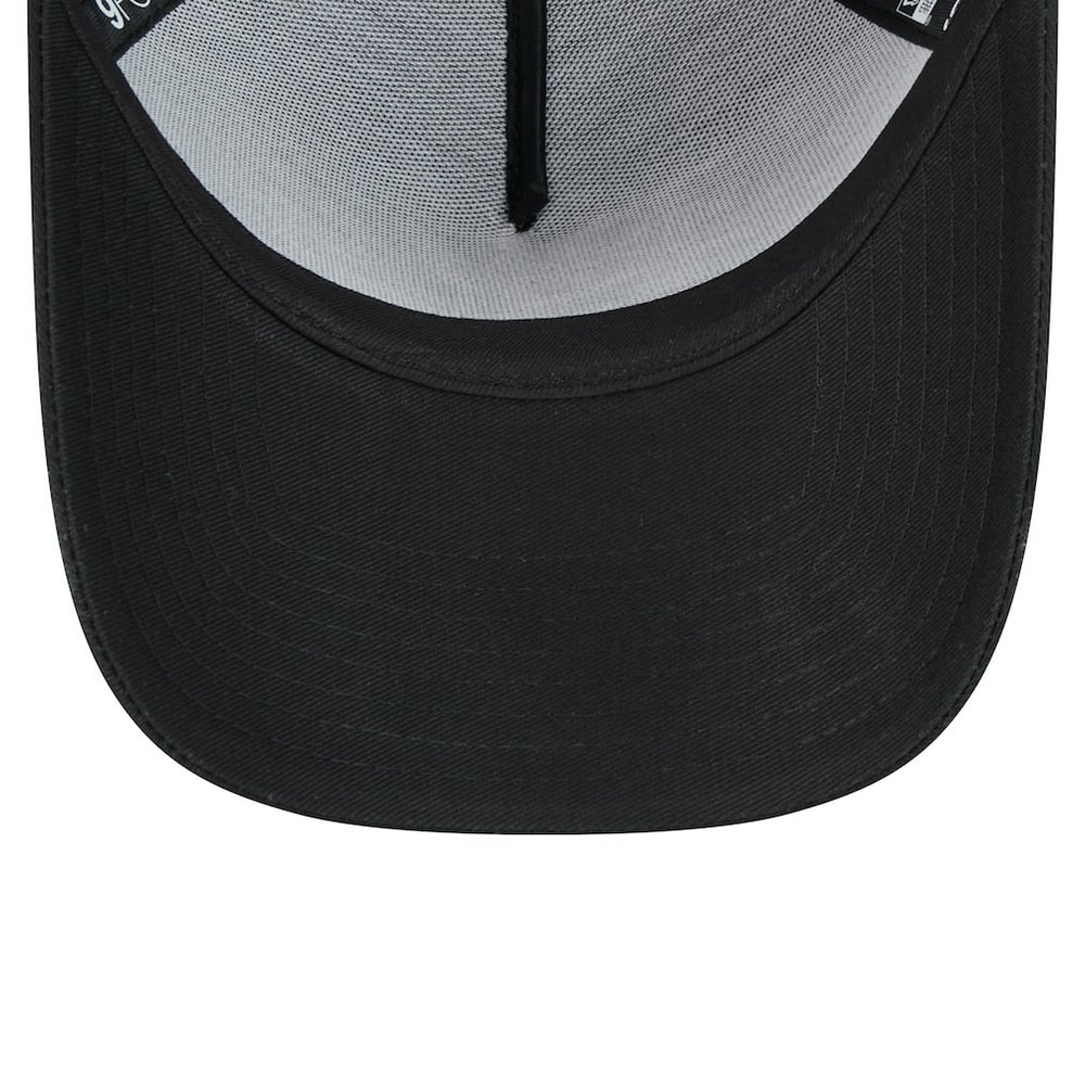 Pittsburgh Steelers New Era Mystic 9FORTY A-Frame Adjustable Hat Black