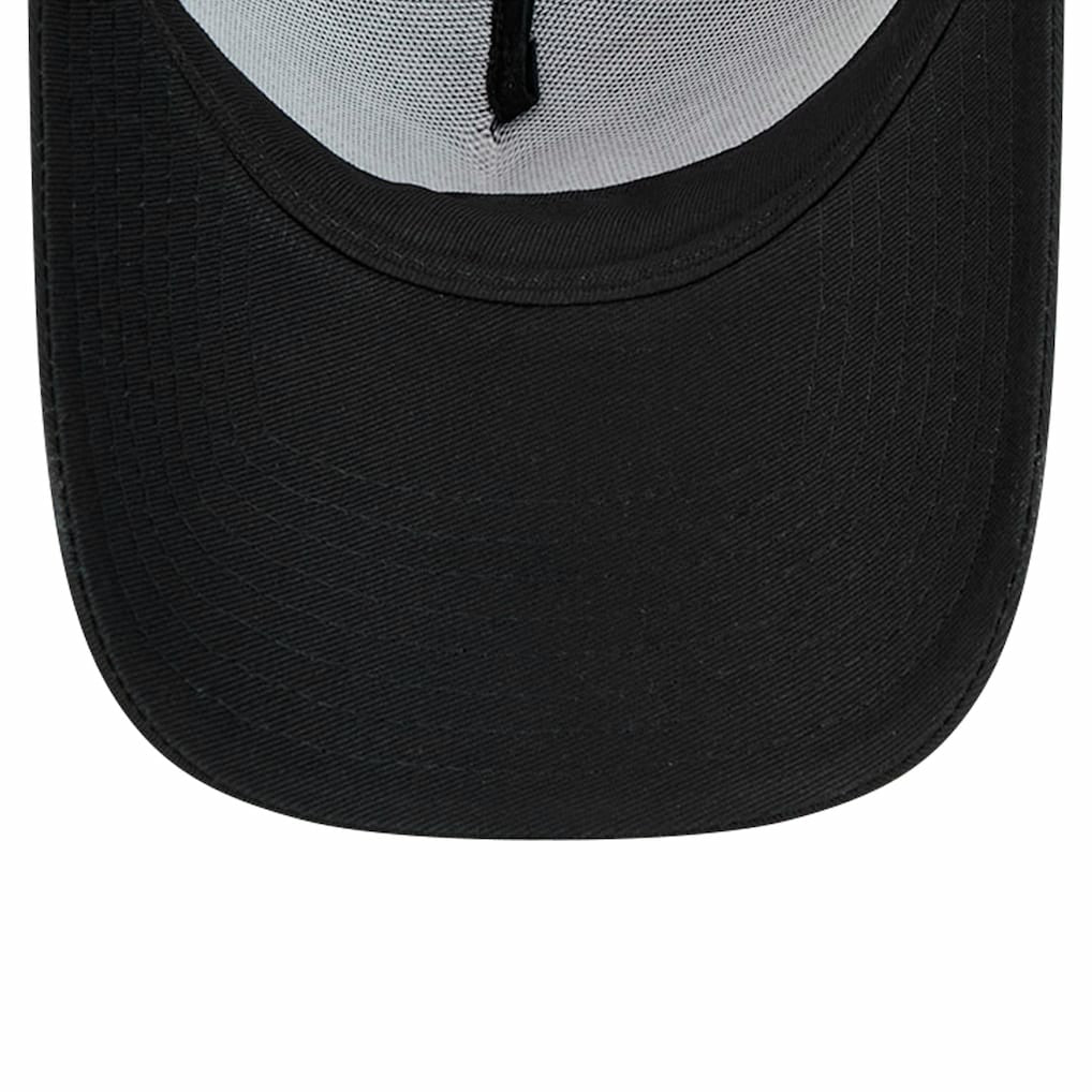 Kansas City Chiefs New Era Domain 9FORTY A-Frame Trucker Adjustable Hat Black