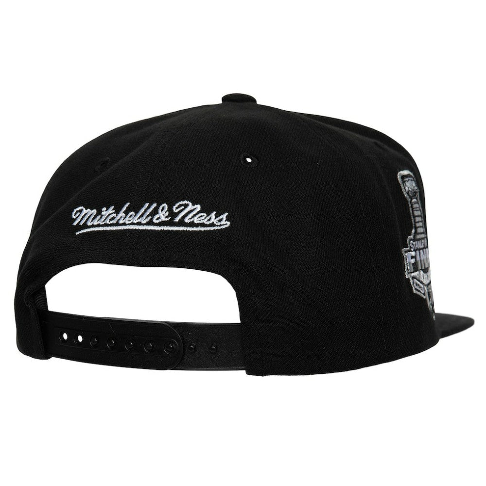 Tampa Bay Lightning Mitchell & Ness Core Top Spot Snapback Hat - Black - NHL 201700823