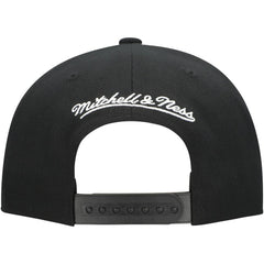 New Jersey Devils Mitchell & Ness Core Top Spot Snapback Hat - Black - NHL 201700828
