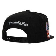 New York Rangers Mitchell & Ness Core Top Spot Snapback Hat - Black - NHL 201700831