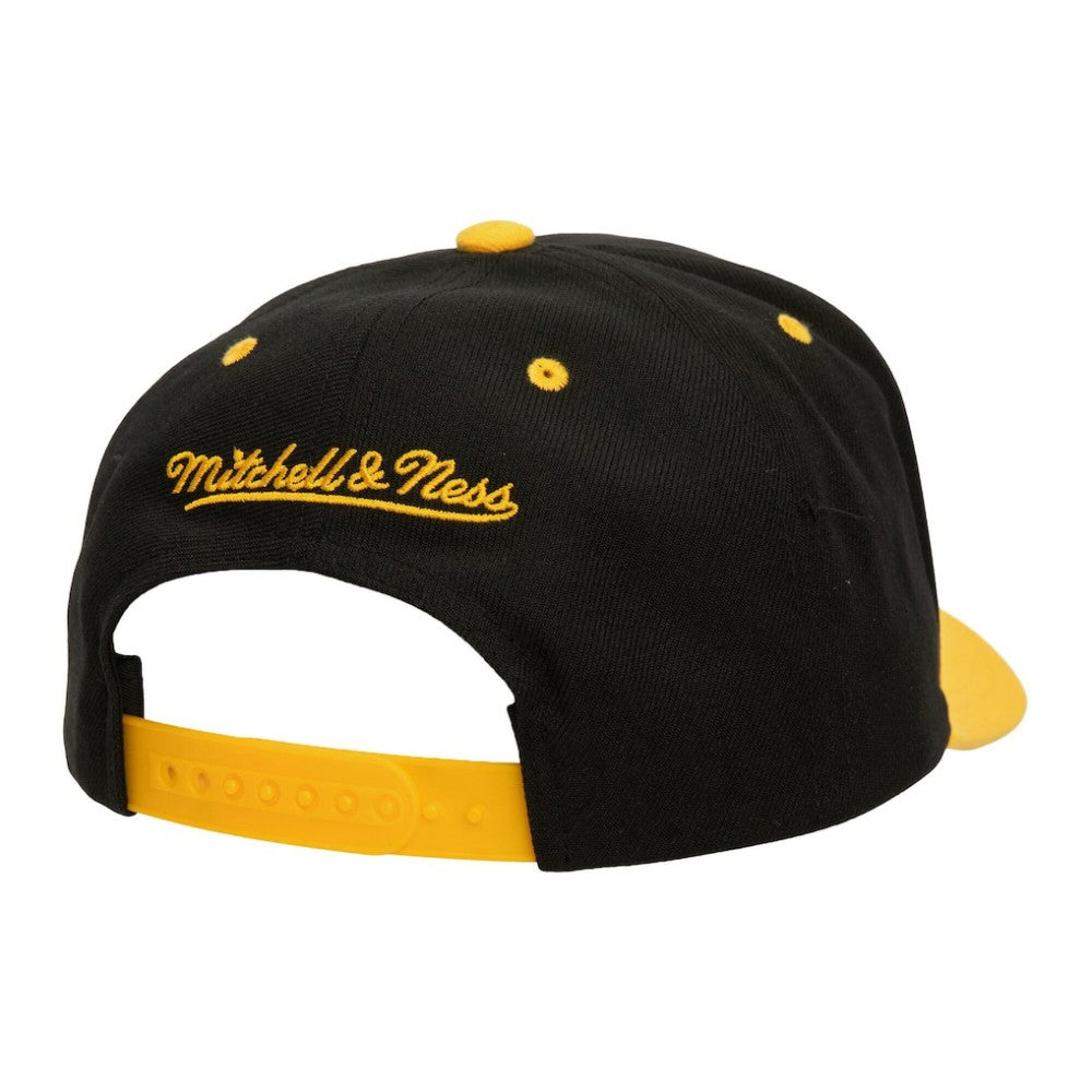 Boston Bruins Mitchell & Ness All In 2.0 Pro Crown Adjustable Hat - Black - NHL 201700853