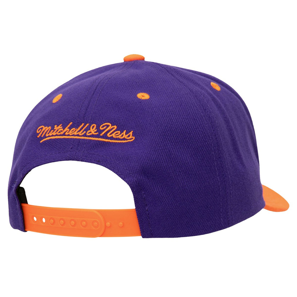 Phoenix Suns All In 2.0 Pro Crown Snapback Hat Purple | Mitchell & Ness Lifestyle