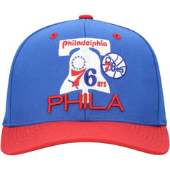 Philadelphia 76ers All In 2.0 Pro Crown Snapback Hat Royal | Mitchell & Ness discount