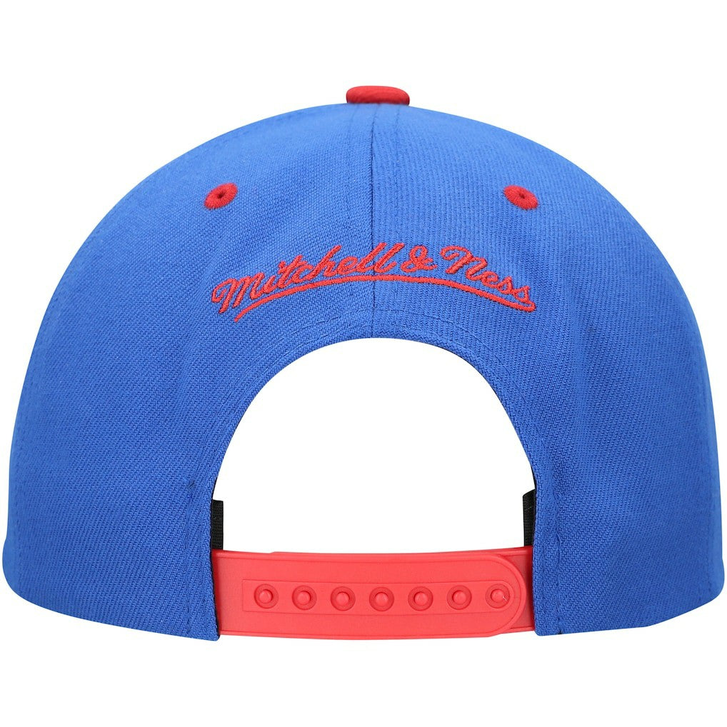 Philadelphia 76ers All In 2.0 Pro Crown Snapback Hat Royal | Mitchell & Ness discount