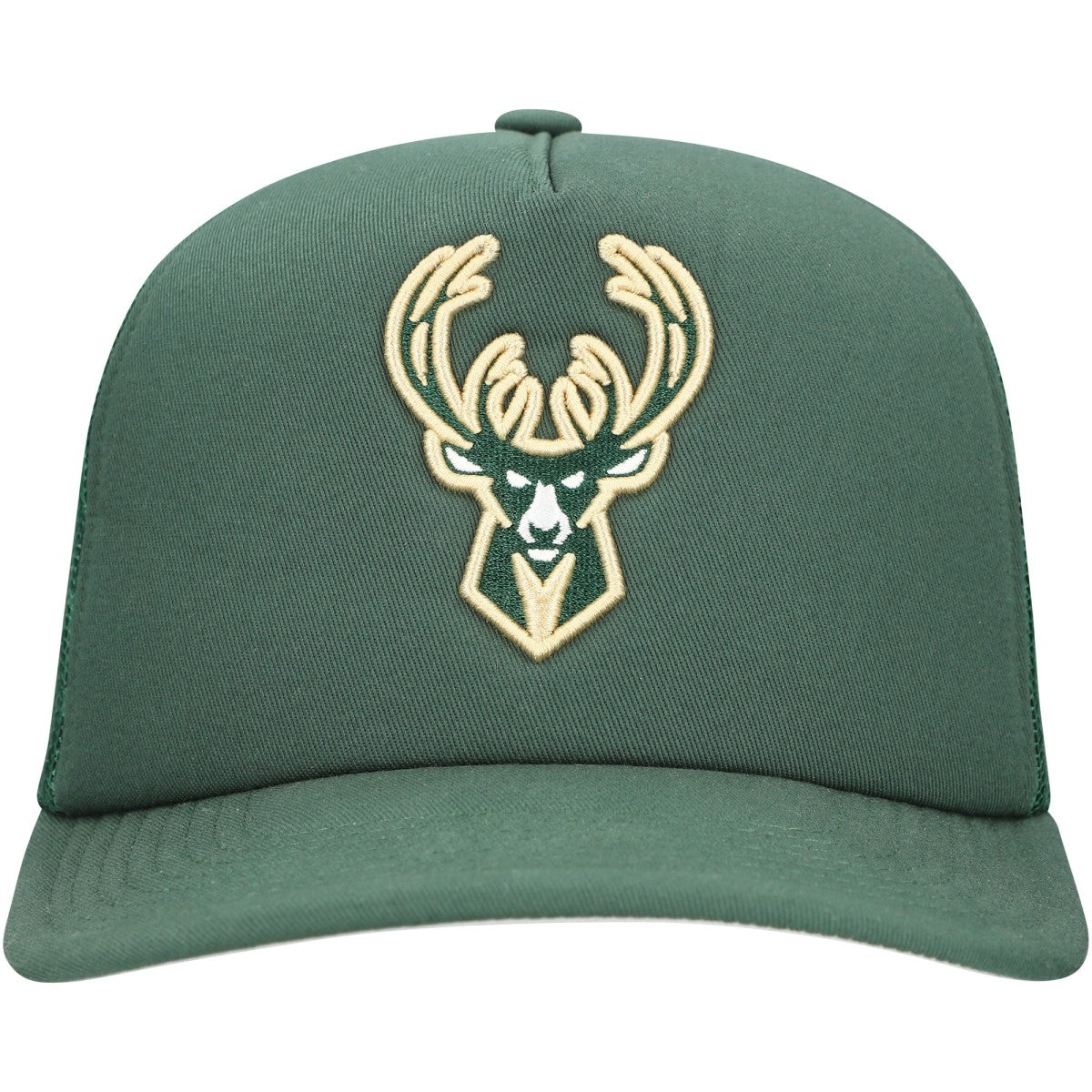 Milwaukee Bucks Core Evergreen OTC Trucker Adjustable Hat Hunter Green | Mitchell & Ness online