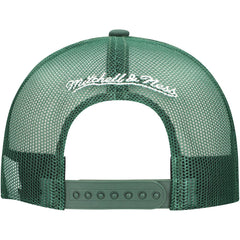 Milwaukee Bucks Core Evergreen OTC Trucker Adjustable Hat Hunter Green | Mitchell & Ness online
