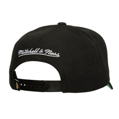 Boston Bruins Mitchell & Ness Soul Strike Neon Logo Pro Crown Adjustable Hat - Black - NHL 201700901