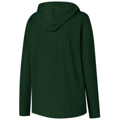 Green Bay Packers Antigua Women's Opulent Long Sleeve Hoodie T-Shirt Green